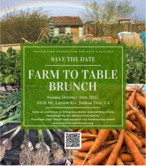 Sunday, October 26th - Farm to Table Fundraising Brunch